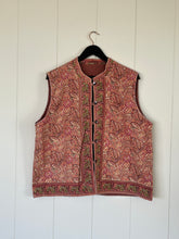 Load image into Gallery viewer, Vintage Paisley Vest - Plus
