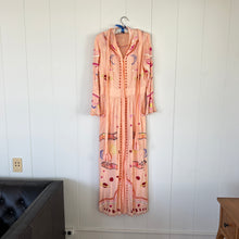 Load image into Gallery viewer, &#39;Zaimara&#39; Pink Kimono / Maxi dress
