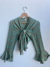 Load image into Gallery viewer, Aquamarine - Bell Sleeve Top
